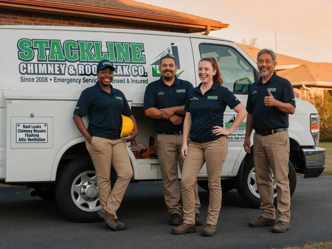 Chimney flashing repair company in Laquey, MO
